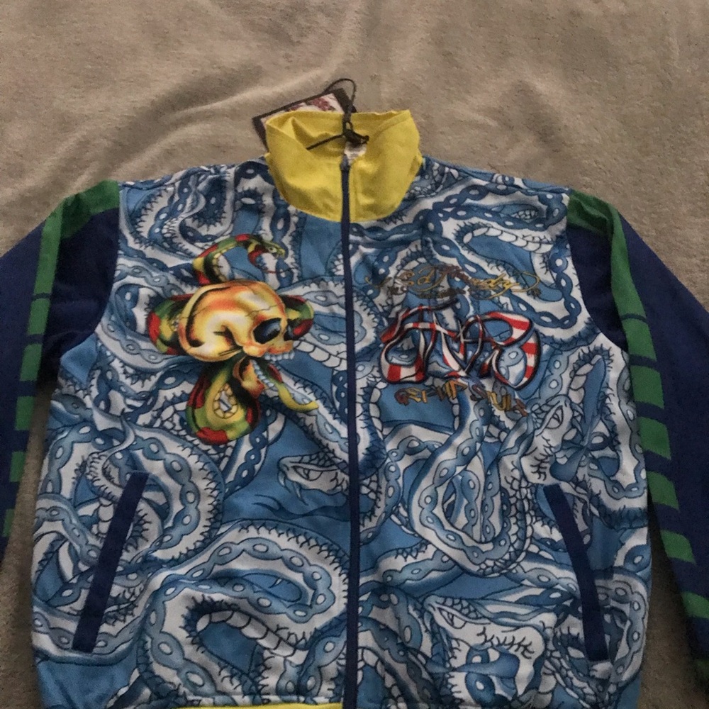 This is us warm up jacket Ed Hardy brand new